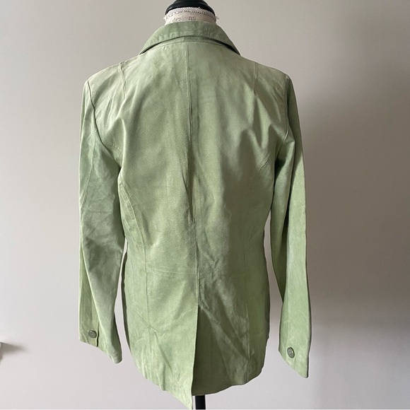 NWT Denim and Co. Suede Leather Jacket - Picture 2 of 9